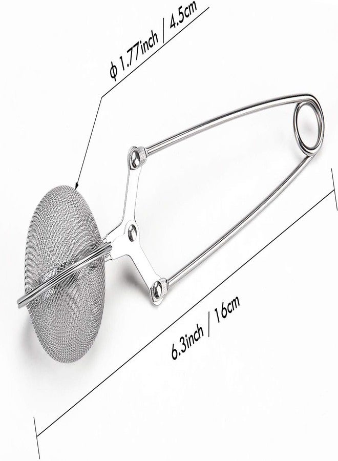 JDYYICZ Tea Strainer, 3 Pack Premium Stainless Steel Tea Infuser with Handle for Loose Leaf Tea Fine Mesh Tea Balls Filter Infusers - Image 4