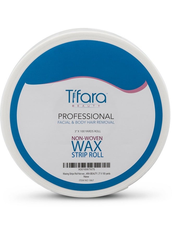 Tifara Beauty - Ifara Beauty Non Woven Body And Facial Wax Strip Roll 3" X 100Yd - Image 1