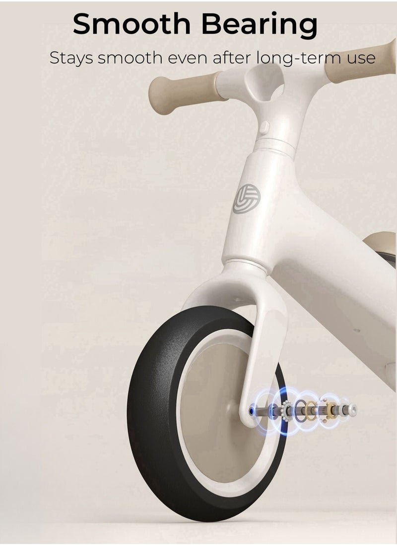 No Pedal Balance Bicycle for Kids 18 Months to 5 Years, Baby Toddler Training Bike Includes Padded Seat, Mini Grips & Flat-Free Tires