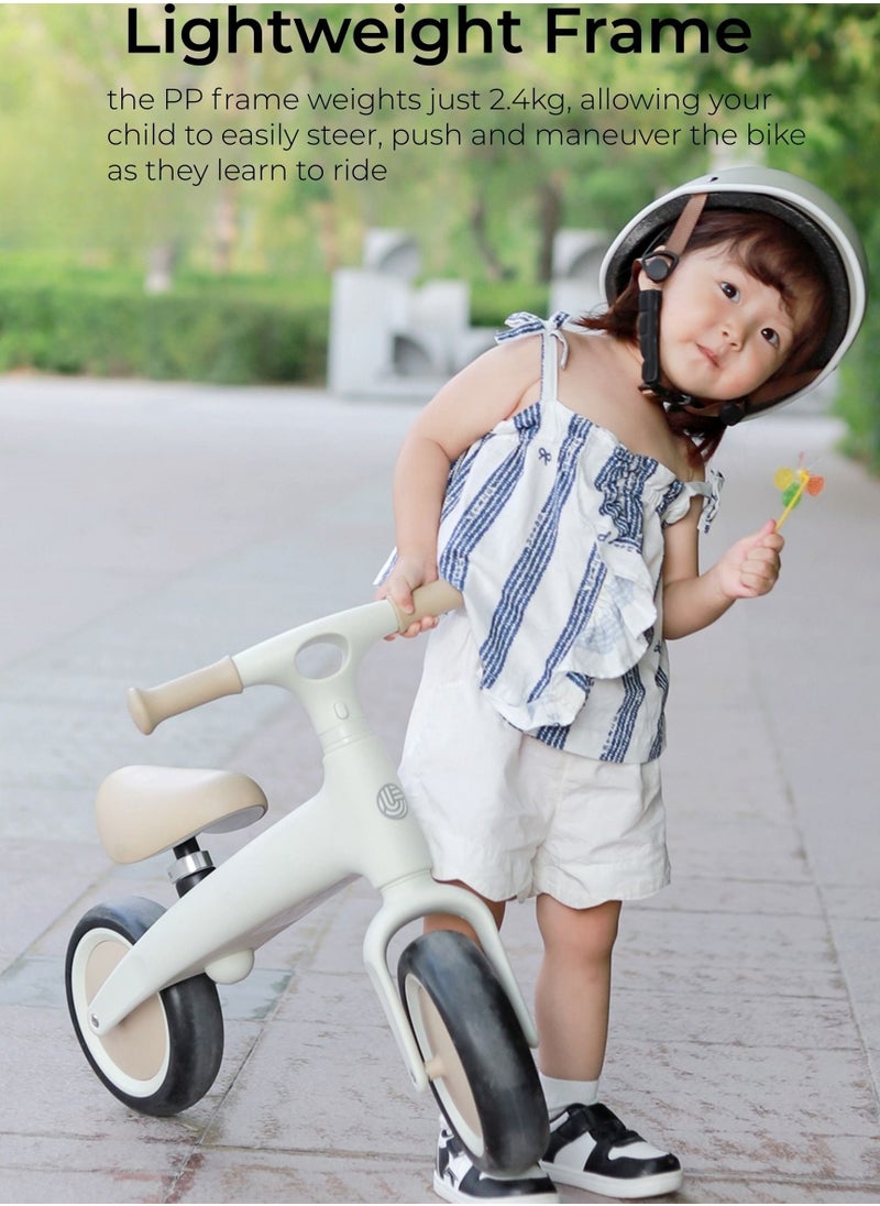No Pedal Balance Bicycle for Kids 18 Months to 5 Years, Baby Toddler Training Bike Includes Padded Seat, Mini Grips & Flat-Free Tires