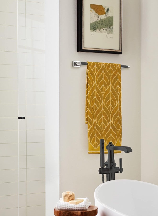 Amerock BH26614PNBBR | Polished Nickel/Black Bronze Towel Bar | 18 in (457 mm) Towel Rack | Esquire | Bathroom Towel Holder | Bathroom Hardware | Bath Accessories - Image 2