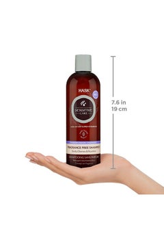 HASK Sensitive Care Shampoo + Conditioner Set Fragrance Free Vegan Color Safe Glutenfree Sulfatefree Parabenfree Crueltyfree 1 Shampoo And 1 Conditioner  - Image 4