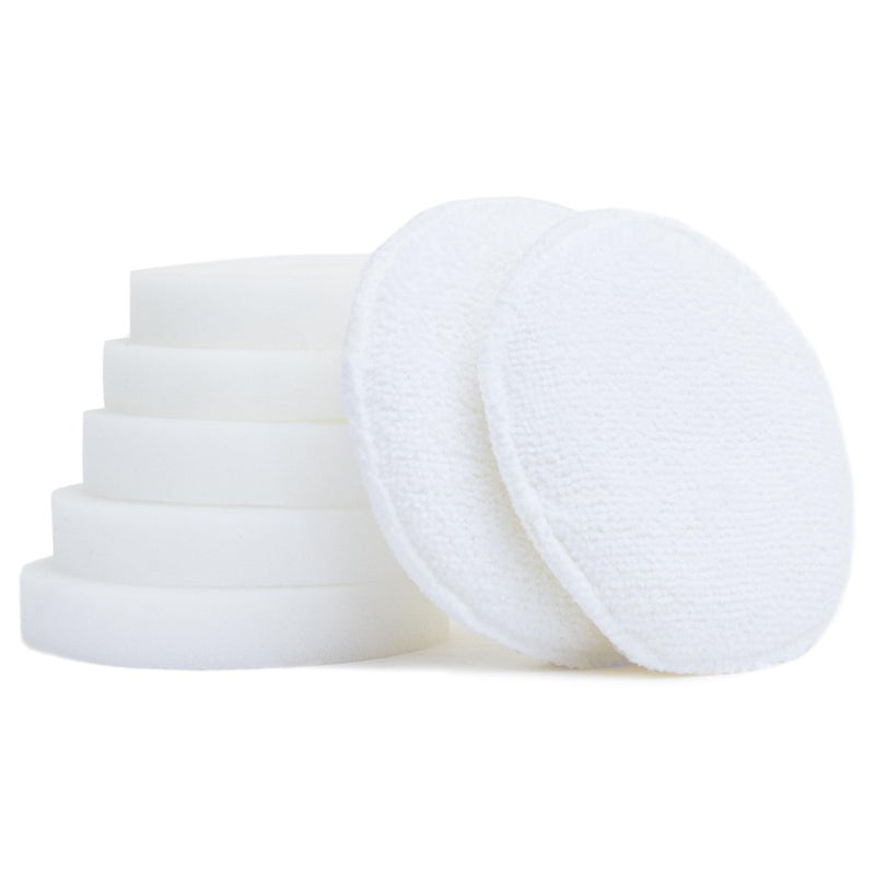 Furniture Clinic Furniture Clinic Utility Sponge Bundle - 5 Leather Cleaning, 2 Applicator Sponges for Leather, Fabric, Wood Care, White - Image 1