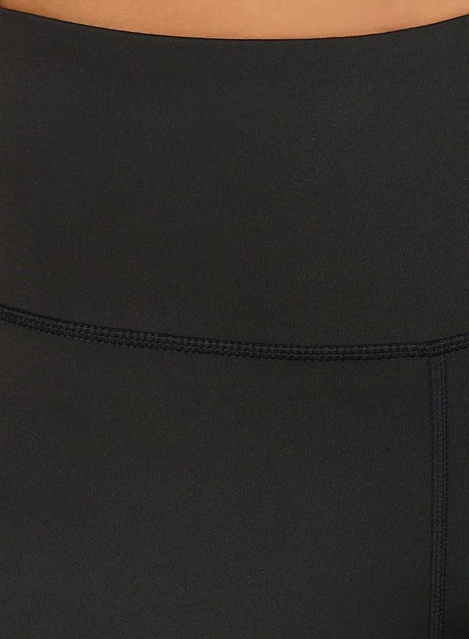 Styli Active Broad Waistband Basic Leggings