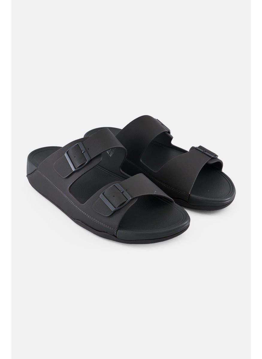 English Laundry Men Slip On Cork Sandals, Grey  - Image 1