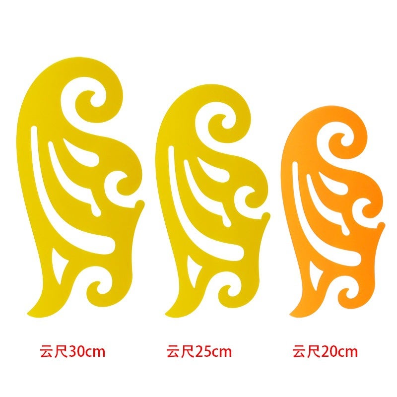 Multi-Functional Code Plate-Making Ruler Curve Ruler Comma Ruler Garment Design Cutting Patchwork Ruler Garment Plate-Making Tools - Image 5