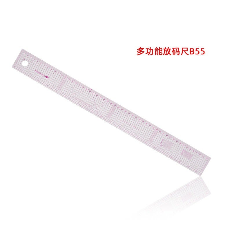 Multi-Functional Code Plate-Making Ruler Curve Ruler Comma Ruler Garment Design Cutting Patchwork Ruler Garment Plate-Making Tools - Image 1