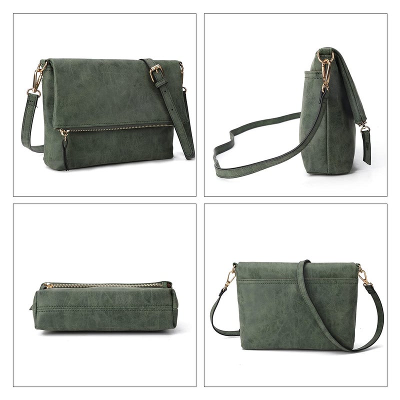 Gladdon Small Crossbody bags for Women Cross body Purse Shoulder Bag Green - Image 3
