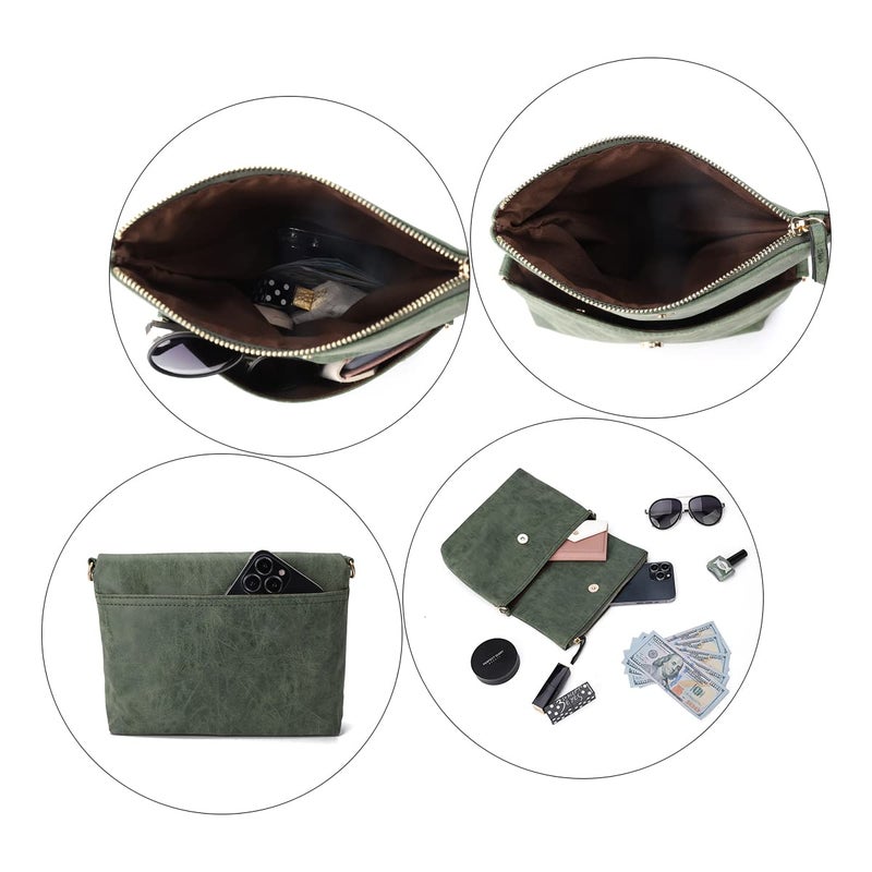 Gladdon Small Crossbody bags for Women Cross body Purse Shoulder Bag Green - Image 5