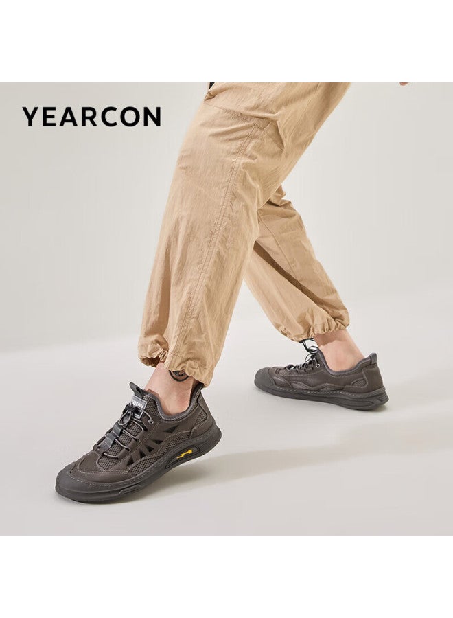 YEARCON Yierkang Men's Outdoor Casual Sports Hiking Shoes Anti-collision Hiking Shoes 96499w Deep Coffee 43 - Image 3