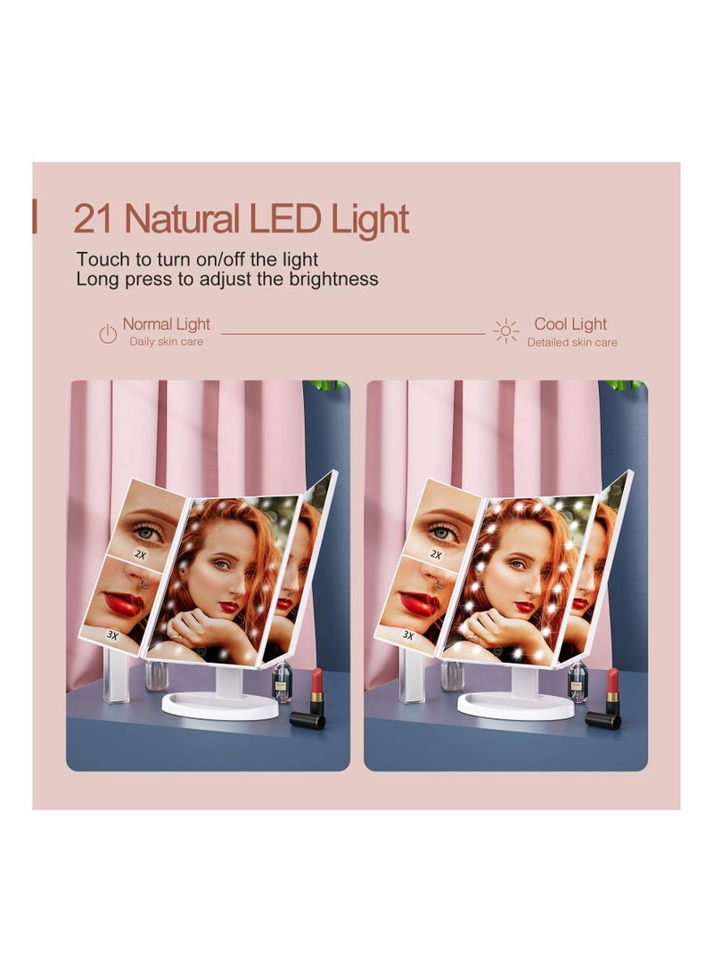 KASTWAVE Makeup Mirror with Lights, Vanity Mirror - Image 4