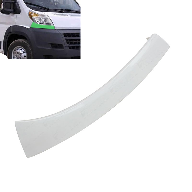 Copgge Headlight Filler Trim Molding Headlight Lamp Bezel Trim Molding White Primed Compatible with RAM Promaster 1500 2500 3500 30L 36L Cargo Van 2014 2015 2016 2017 2018 1ZT59ZZZAA