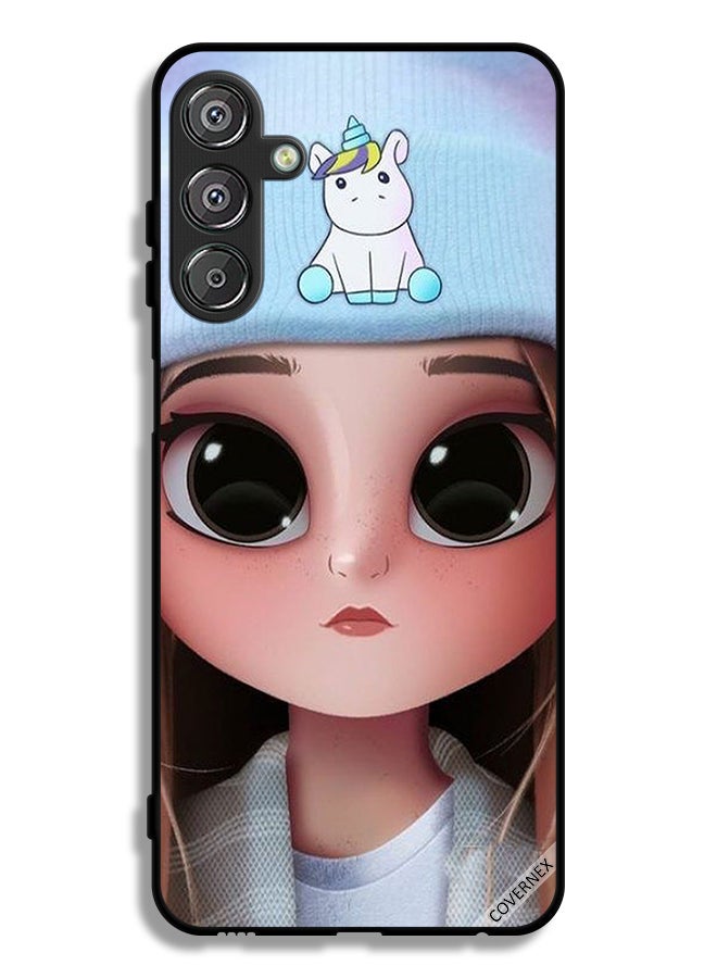 Covernex Samsung Galaxy M15 5G Protective Case Cover Cute Unicorn Girl - Image 1