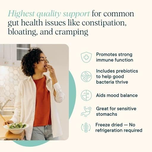 Ora Organic مكمل مسحوق أورا العضوي للبريبايوتيك والبروبايوتيك 20 مليار بروبايوتيك 7 سلالات لأفضل مسحوق بريبايوتيك بروبايوتيك غير معدلة وراثيًا للنساء والرجال والأطفال بنكهة التفاح والتوت 30 حصة - Image 2