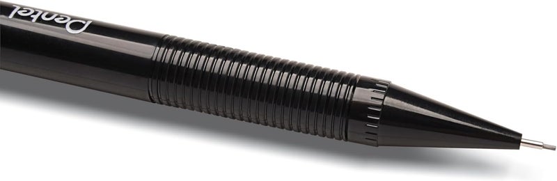 Pentel قلم رصاص أوتوماتيكي بنتل شاربليت-2، حجم رأس 0.5 مم، أسود، علبة من 12 (A125A) - Image 3