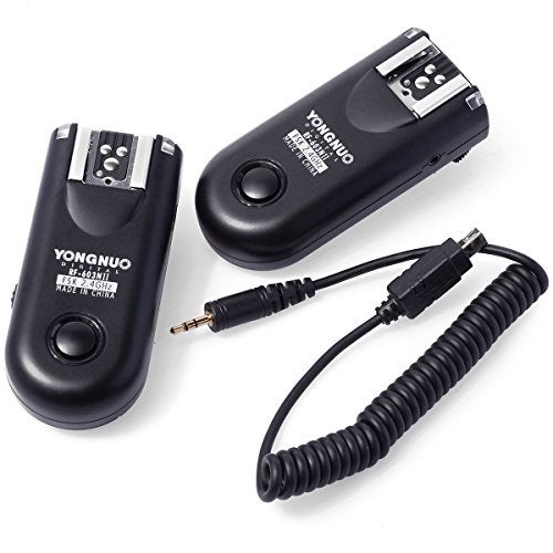 YONGNUO RF-603 II 16-Ch Wireless Flash Trigger Kit for Nikon DC2 Connection - Image 1