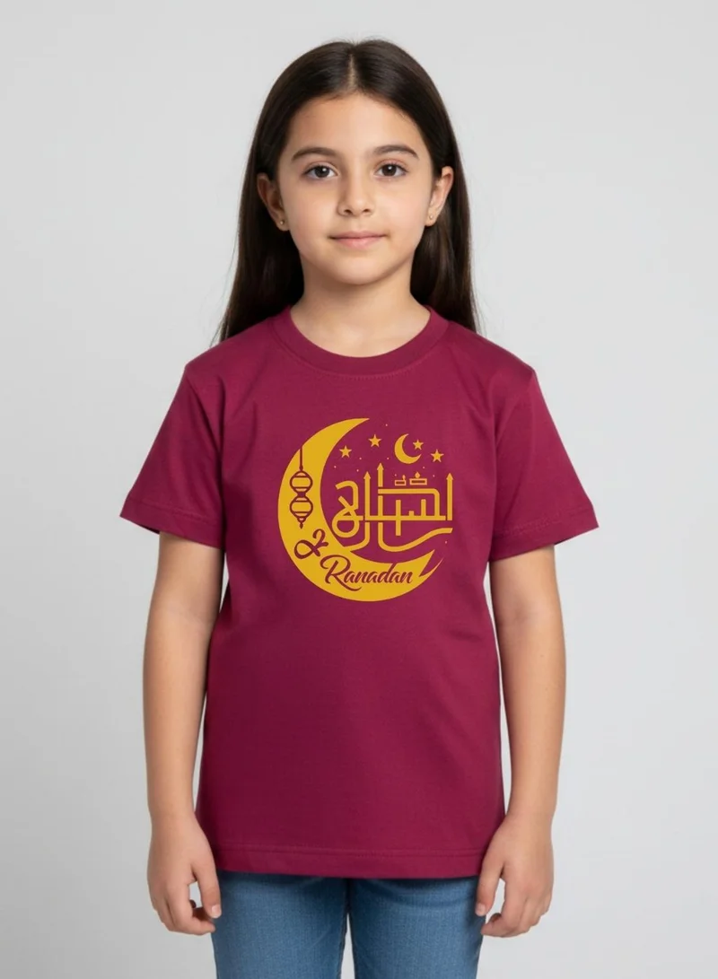 babyqlo Unisex Kids Arabic Ramadan Festival Cotton T-Shirt