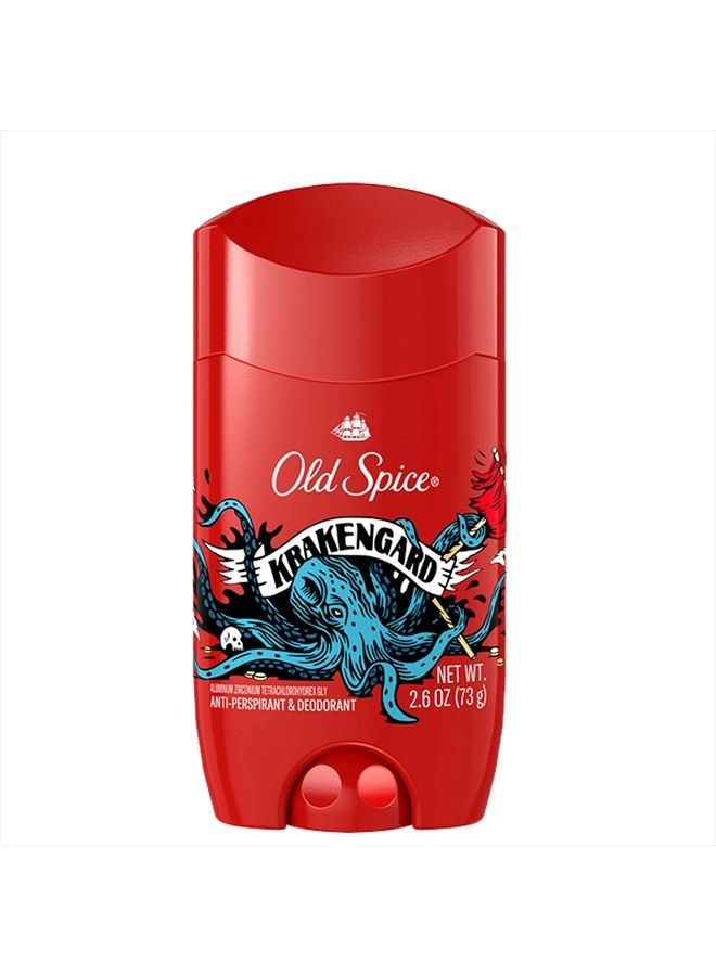 Old Spice مزيل العرق ومضاد التعرق من مجموعة Wild Collection Krakengard، 2.6 أونصة (عبوة من 3 قطع) - Image 2