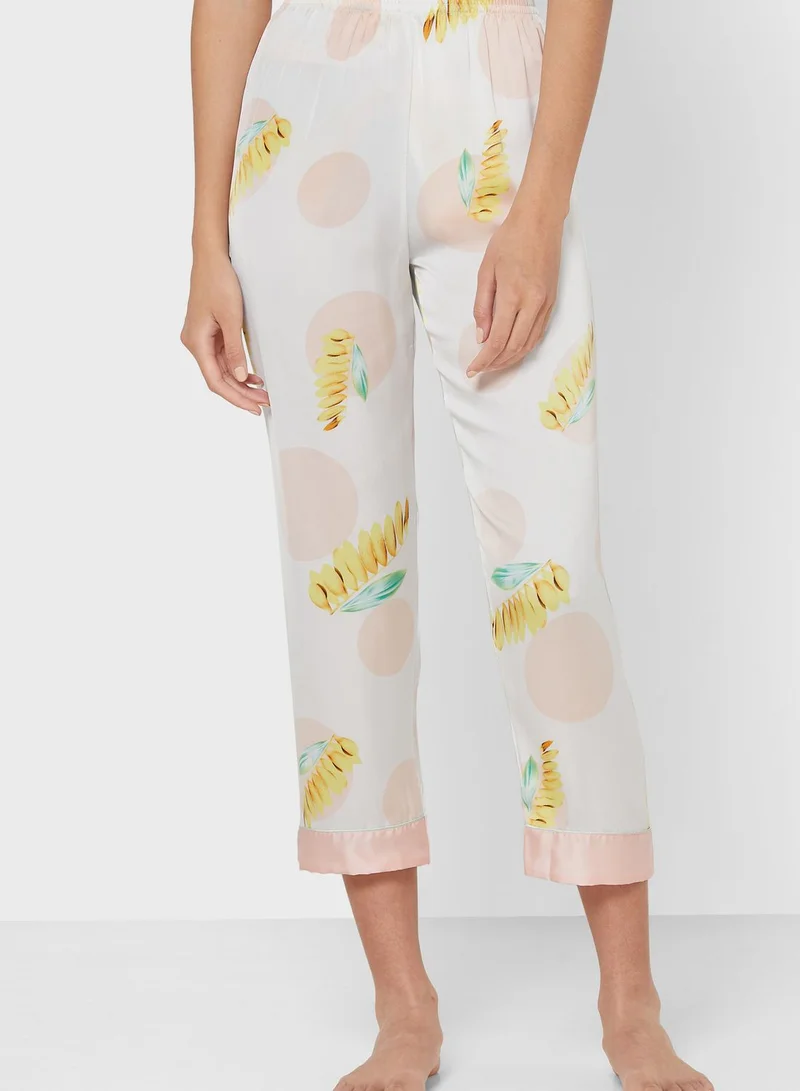Ginger Printed Pyjama Set