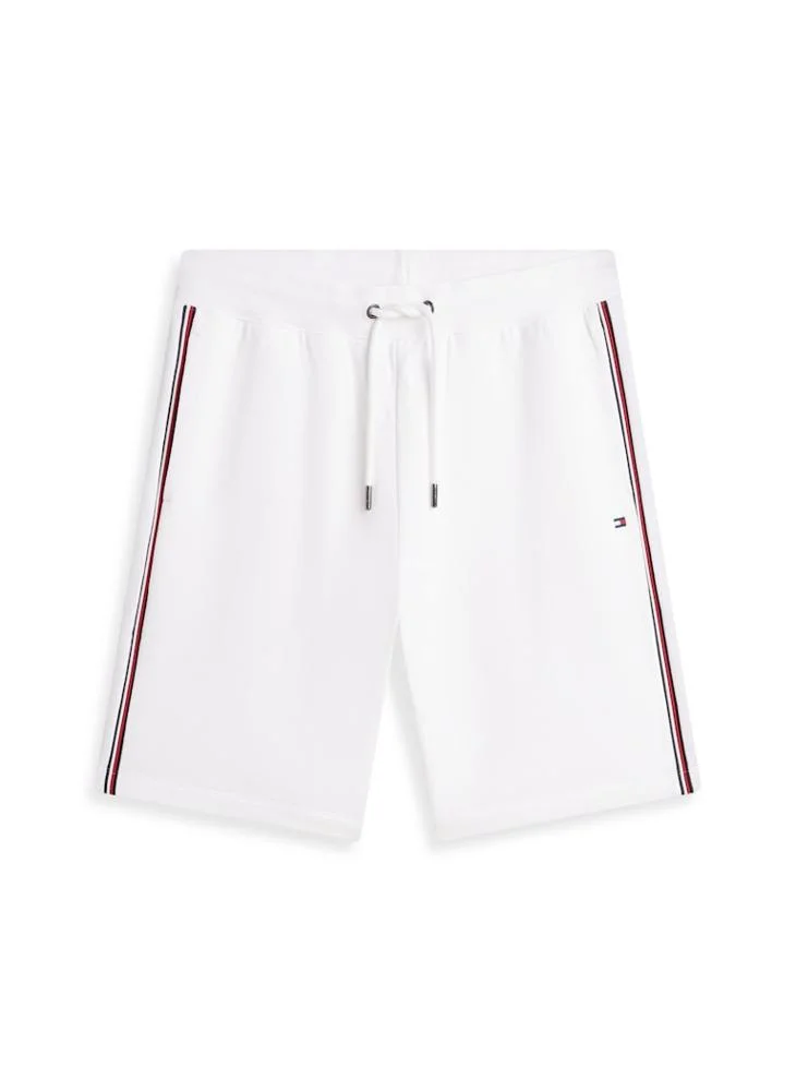 TOMMY HILFIGER  Global Stripe Regular Terry Sweat Shorts for Men | Best Price UAE