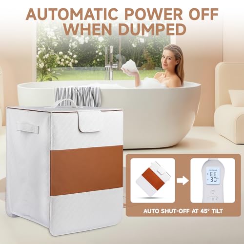 Parquix 38L Foldable Towel Warmer for Bathroom Home Spa Large Capacity for Oversized Towels Blankets Robes 4 Temp Modes Auto ShutOff Timer Perfect Spa Gift for Loved Ones - Image 3