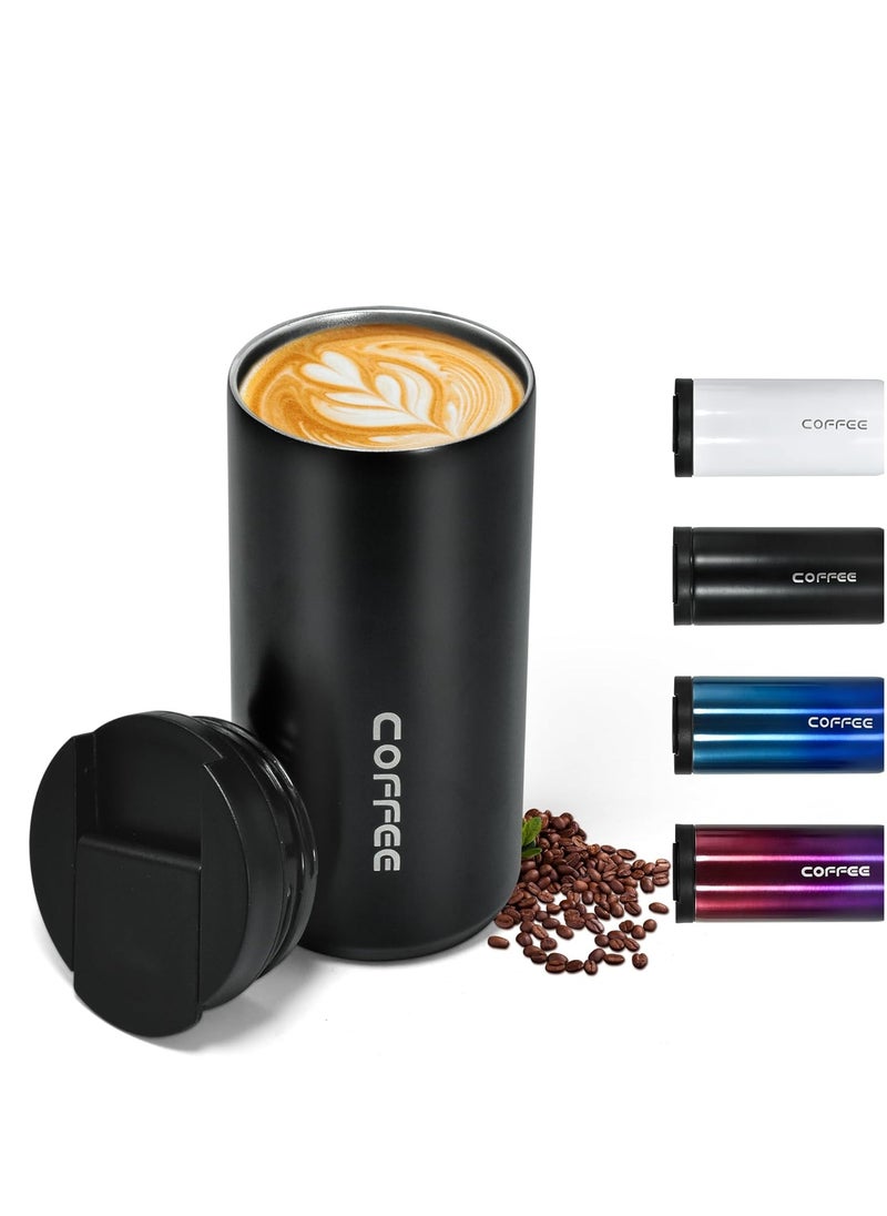 Generic - 400ml Stainless Steel Thermal Coffee Cup 304 Thermos Cup Leak Proof Portable Travel Thermal Cup Water Bottle - Image 1
