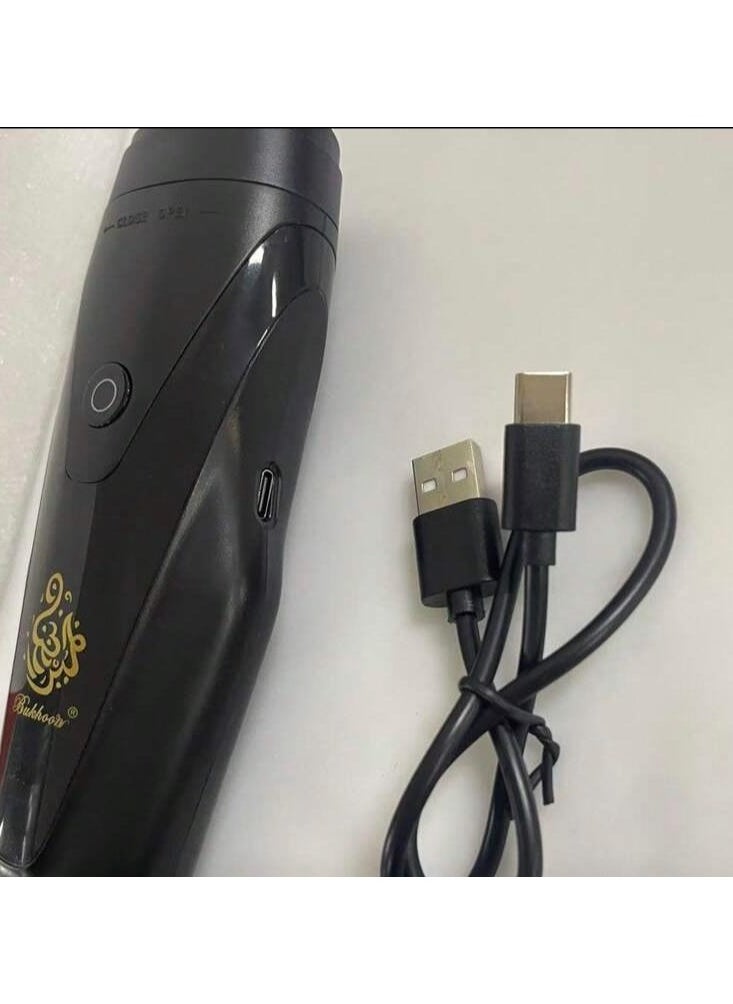 Bukhoor Portable electronic incense burner with hair comb  - Image 4