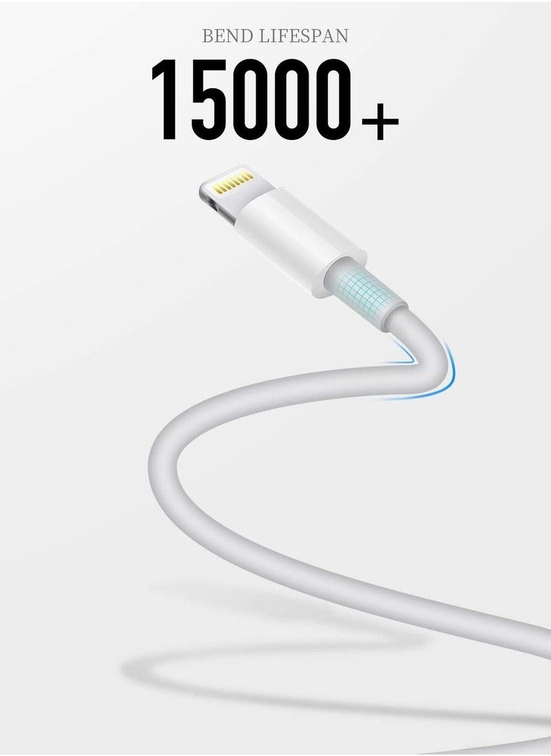 Apple iPhone Charger Cable, 4 Pack Original Lightning to USB Cables Apple MFI Certified 3 Ft, Fast iPhone Charging Cord for iPhone 11/11Pro/11Max/ X/XS/XR/XS Max/8/7/6/5S/SE  - Image 2
