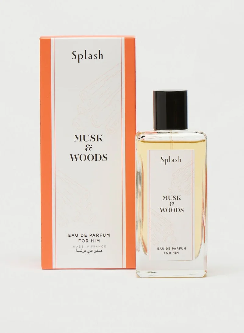Splash Splash Musk and Woods Perfume - 100 ml EDP