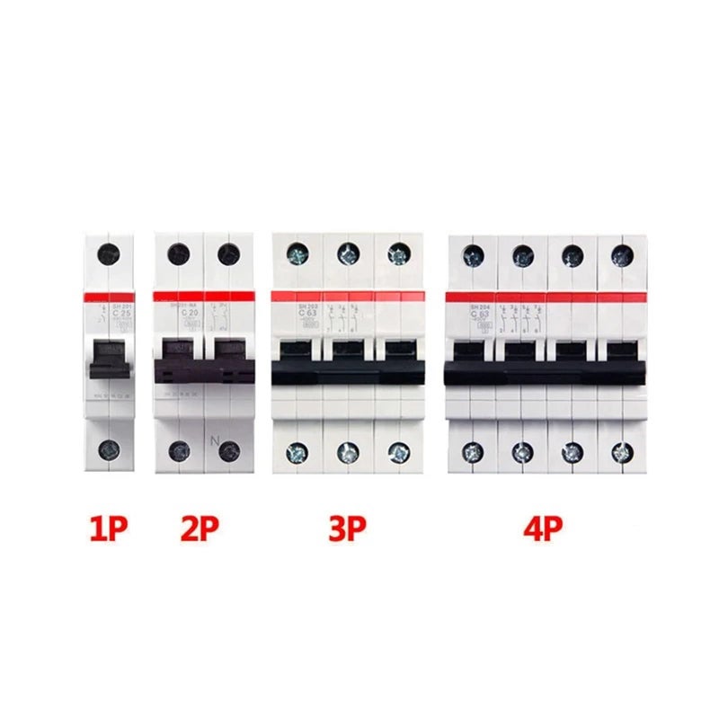 S201 C25 Circuit Breaker Lighting Switch MCB 4P 50A - Image 3