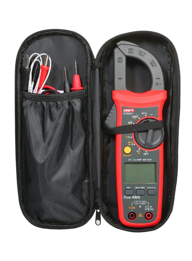 UT202+ Digital Clamp Meter, 4000 Counts True RMS Multimeter Ammeter Voltage NCV Test AC Current Tester - Image 3