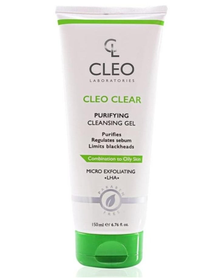 Cleo Clear Purifying Cleansing Gel - 150 ml - pzsku/ZC50969CBED4A7A60C191Z/45/_/1740873734/ae8e5211-75ba-491b-a3a2-151c271553ef