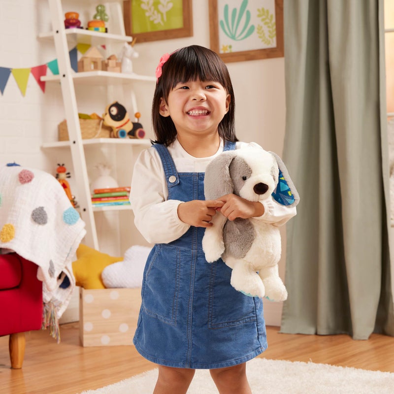 B. toys â€“ 12-Inch Plush Dog â€“ Huggable Dog Stuffed Animal Toy â€“ Soft & Cuddly Plush Puppy â€“ Washable â€“ Newborns, Toddlers, Kids â€“ Happy Hues â€“ Candy Pup â€“ 0+ Months - Image 2