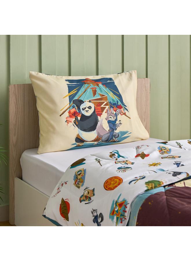 Home Box Kung Fu Panda 2-Piece Single Comforter Set - 135x220 cm  - Image 4