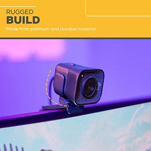 splash n color SPLASHNCOLOR Streamcam Tripod Mount Compatible for Logitech | Web Cam Cover&Web Camera Stand | Webcam Accessory for PC Zoom/Video Calling/Gaming/Laptop/Conferencing - Image 3