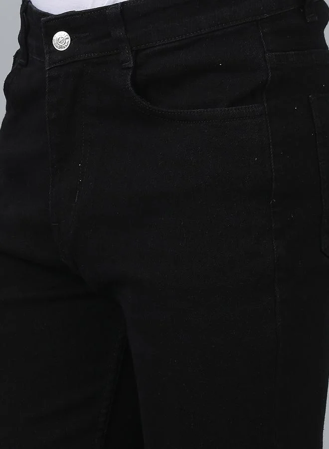 Kotty Kotty Straight Fit Mid Rise Solid Jeans