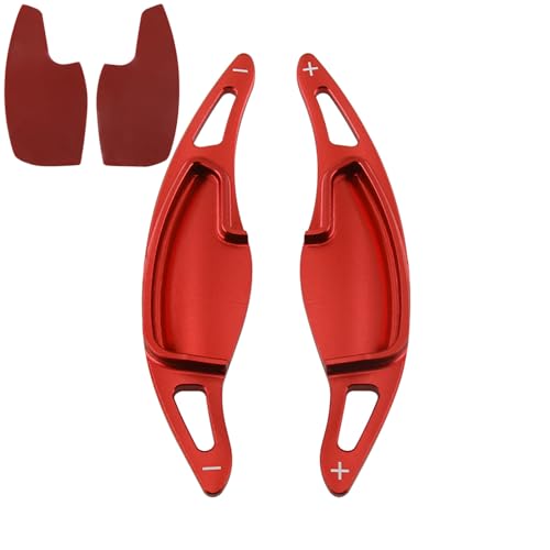 sumaikeji Aluminum Steering Wheel Shift Paddle Extensions for Acura MDX/RDX/TLX (2021-2024) Auto Accessories（red） - Image 2
