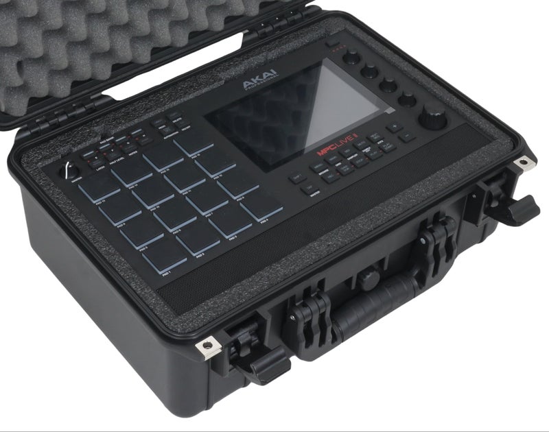 Case Club Case Fits Akai Pro MPC Live II in a Hard-Shell Waterproof Travel Case - Image 1