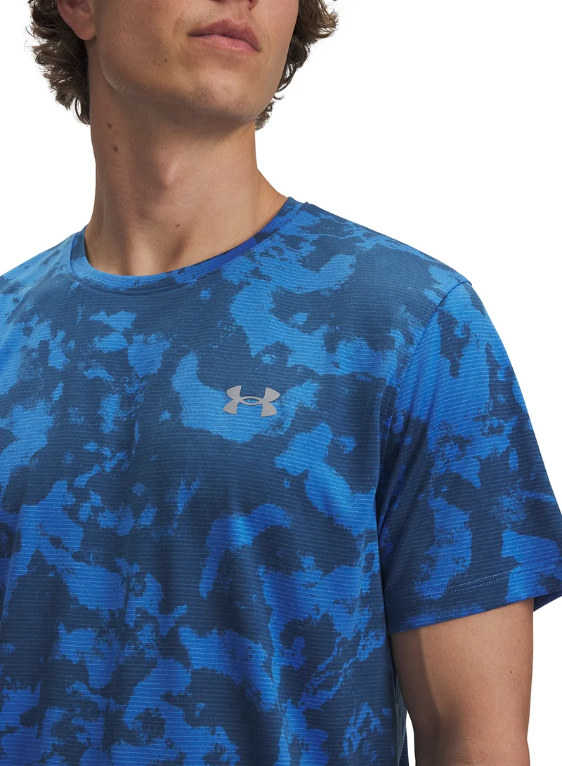 UNDER ARMOUR Launch Printed T-Shirt