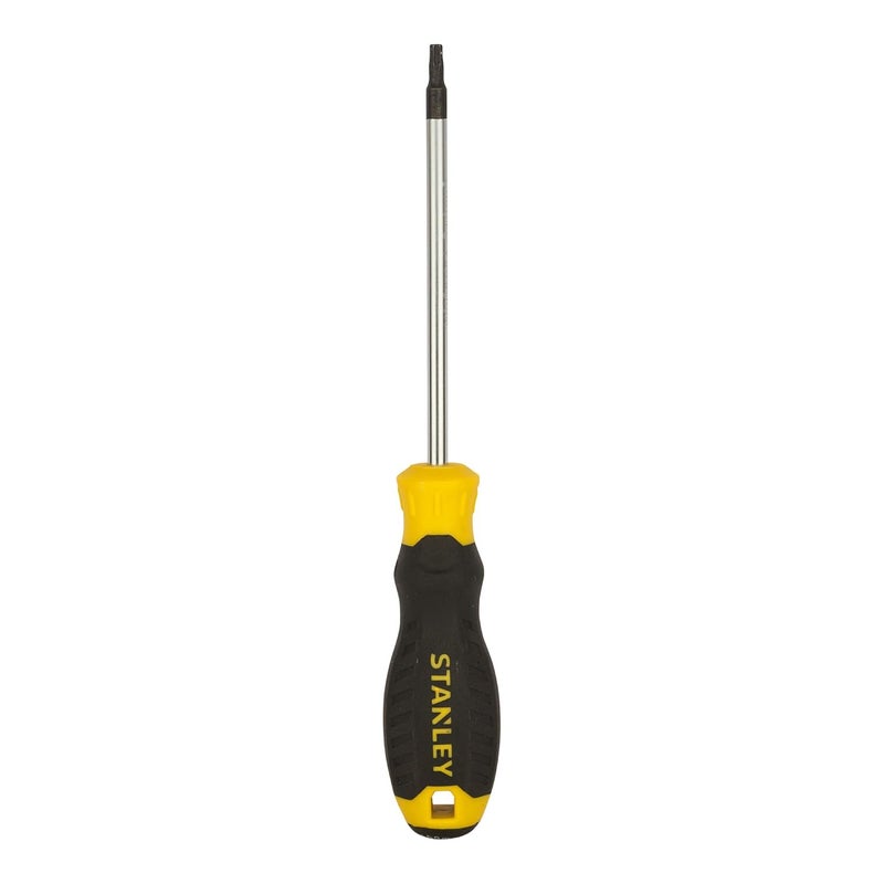 Stanley STANLEY STMT60845-8 Cushion Grip Torx ScrewdriverT15X100 mm Black and Yellow  - Image 1