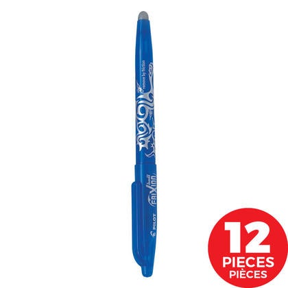 بايلوت قلم بايلوت فريكشن قابل للمسح سماوي 0.7, شد 12 قلم