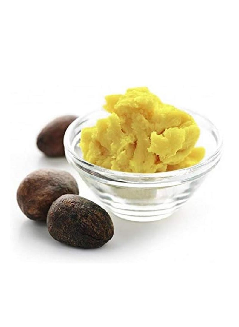 shea butter - African Shea Butter Unrefined Raw Smooth Natural Organic Pure & Premium Grade 250 ML yellow - Image 1