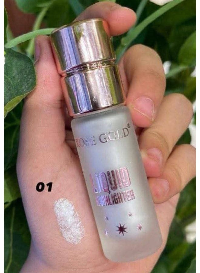 Rose Gold Liquid Highlighter 1104-01 - Image 3