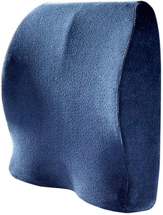 Memory Foam Lumbar Support Pillow For Office Chair And Car Seat - Image 1