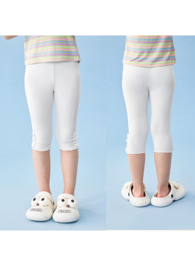 Long time companion class A Girls' Capri Pants - 50-count Modal Running & Casual Leggings - Image 4