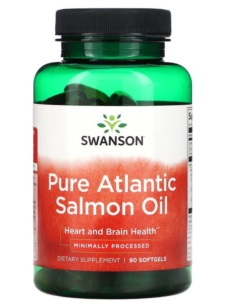 Swanson, Pure Atlantic Salmon Oil, 90 Softgels