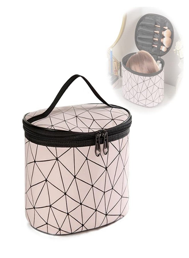 Bemaxy Portable Wig Storage Box - Hair Extension Accessories Carrying Travel Case Makeup Tool Organizer to Store Hairpieces, Decorations, PINK - Image 1