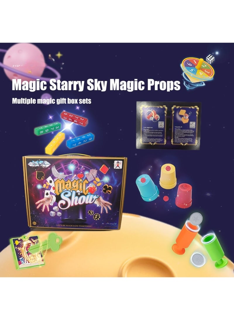 ZedPlay 14-in-1 Magic Tricks Kit for Kids & Beginners Educational Magician Set with 14 Different Props & Instruction Best Birthday, Christmas & Halloween Gift for Boys & Girls - Image 4