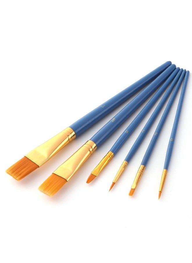 ZhuTing 25-Piece Professional and Beginner Paint Brush,Complete Painting Kit Foam Bristle and Detailing Brushes for Every Need Craft Enthusiasts - Image 3