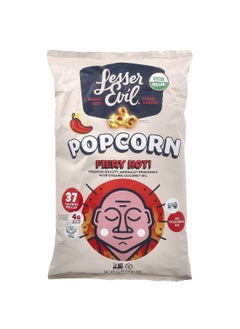 Lesserevil LesserEvil, Popcorn, Fiery Hot!, 4.6 oz (130 g)  - Image 1